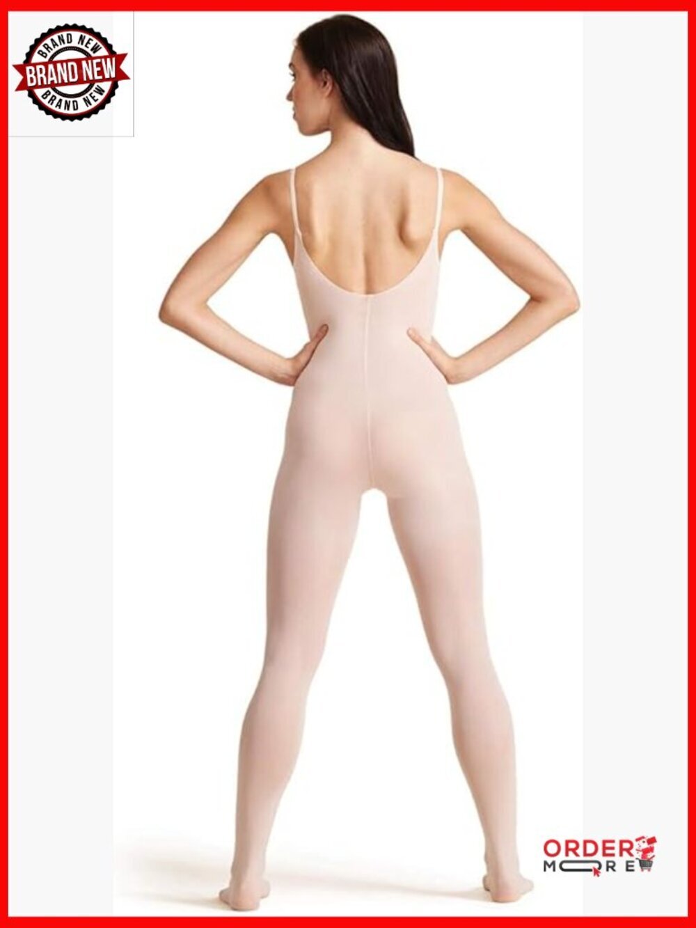 Ultra Soft Body Tights Full Length Footed or Footless High Rise